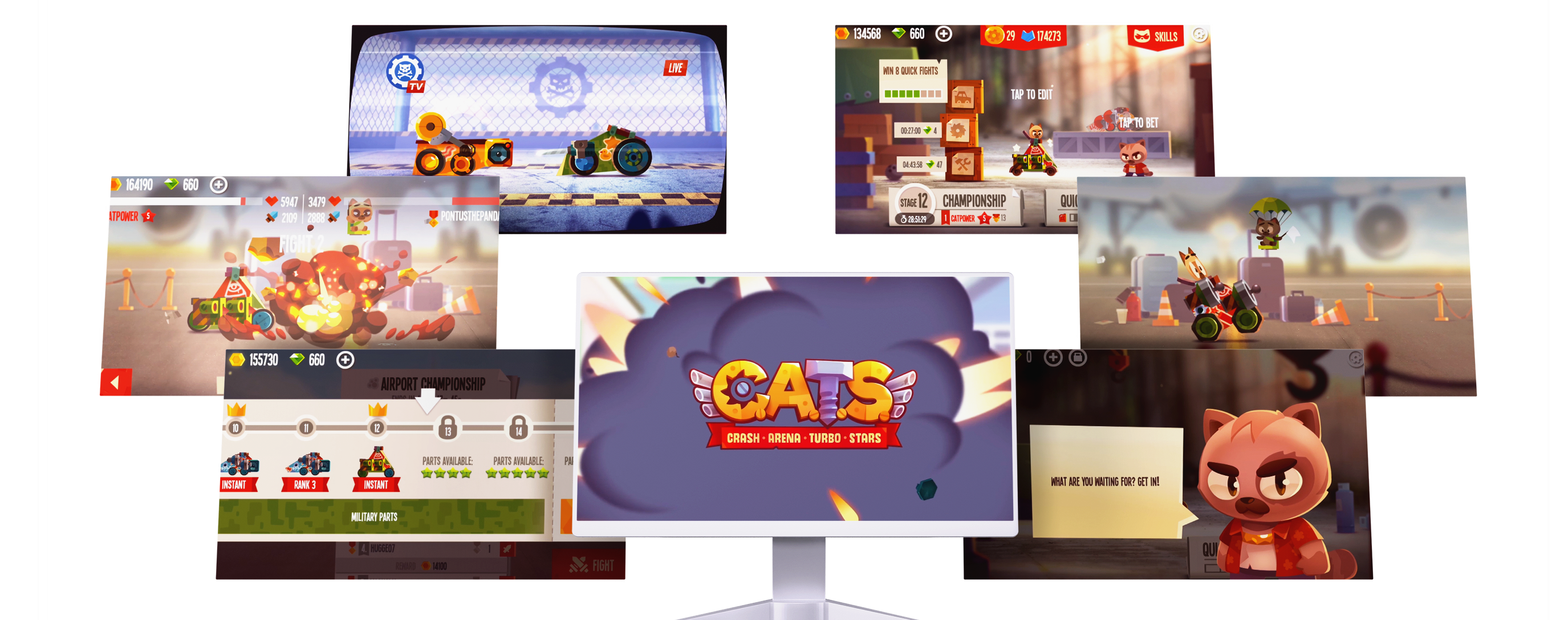 Рекламный ролик игры CATS